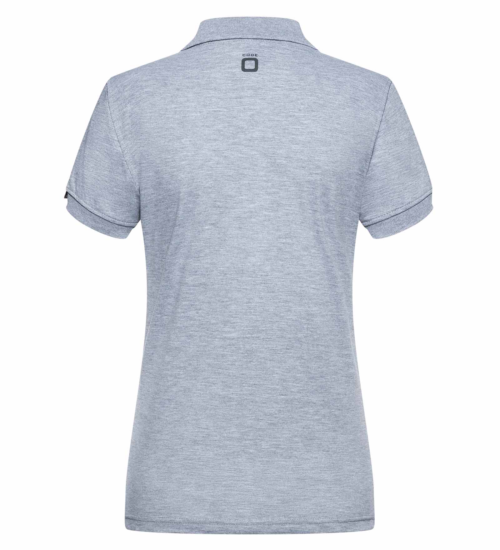 Polo coton Gris pour Femmes 