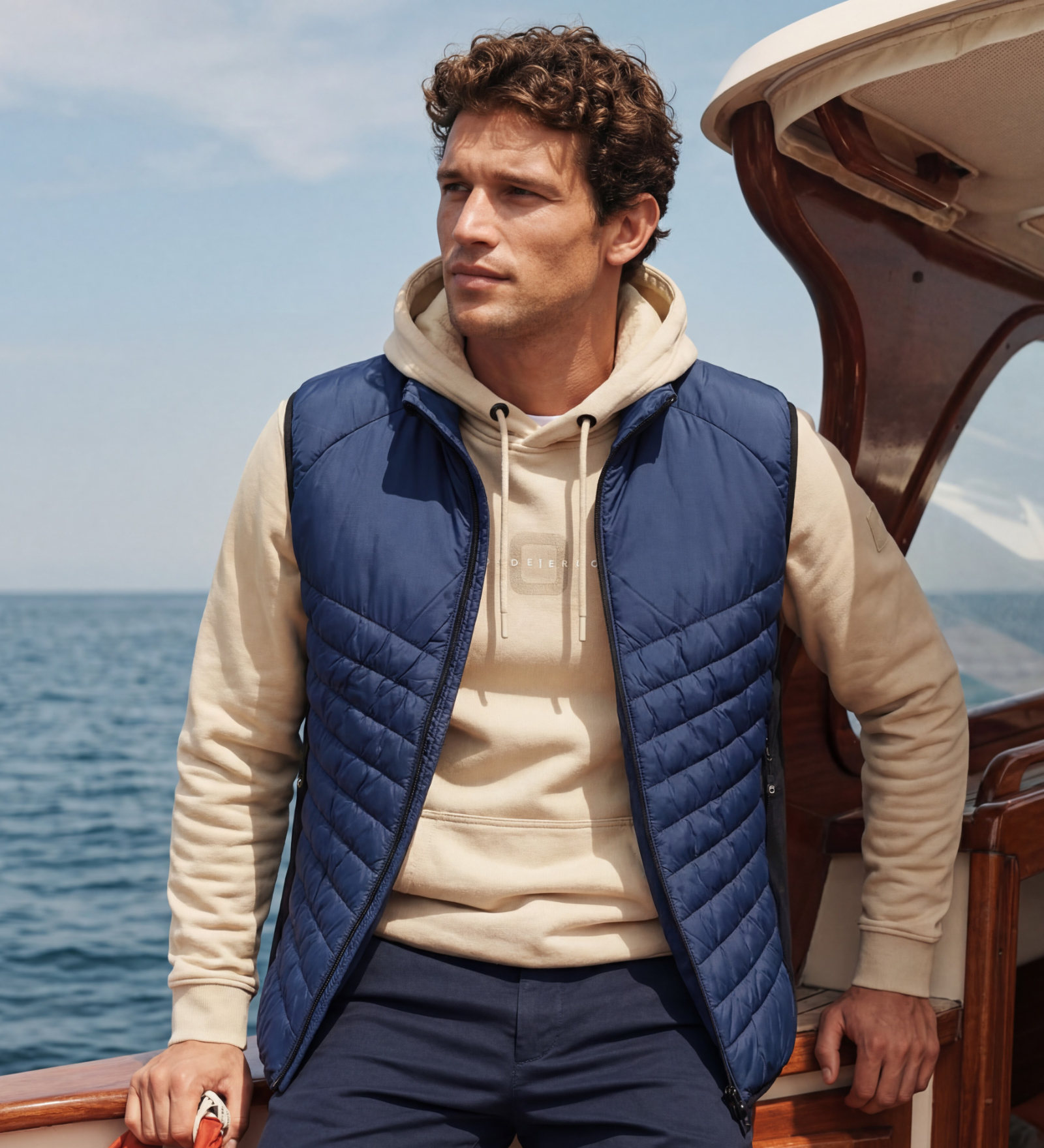 Softshellweste Navy für Herren