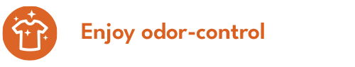 Enjoy odor-control Enjoy odor-control