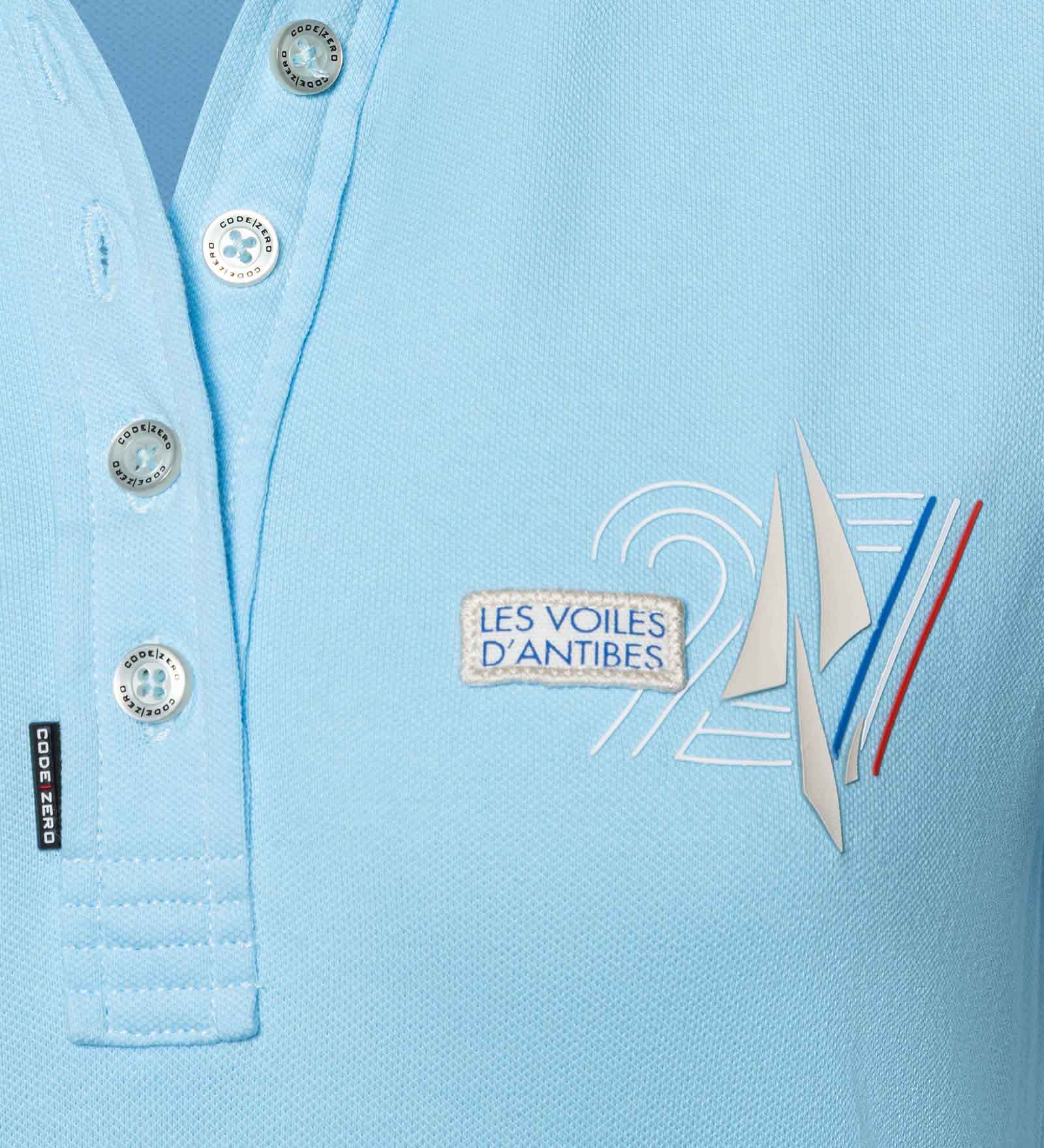 Stretch polo Blauw voor Dames 