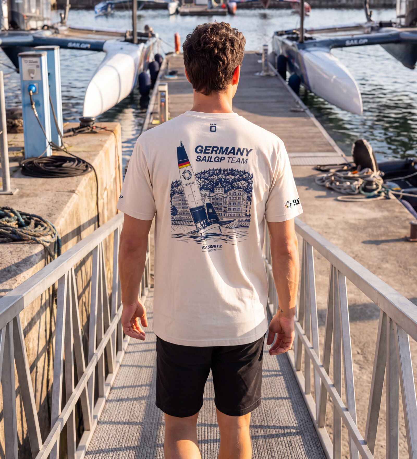 T-shirt graphique Blanc pour Hommes
