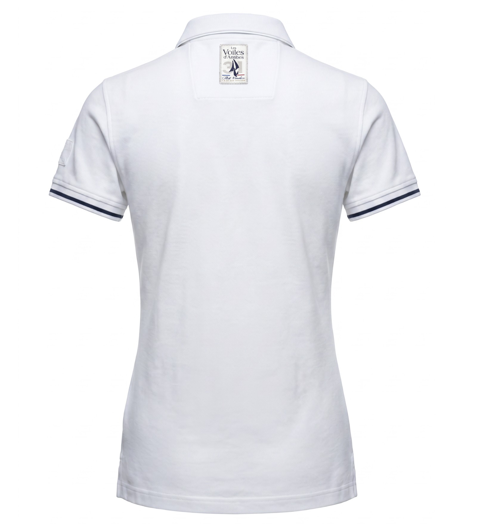 Polo en coton Blanc pour Femmes