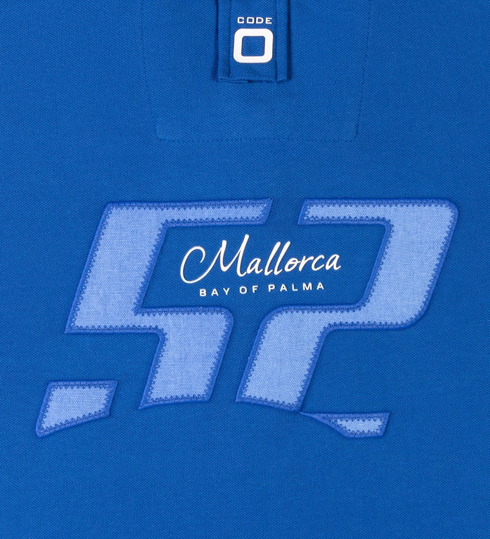 Polo in puro cotone Blu da Donna Polo in puro cotone Blu da Donna