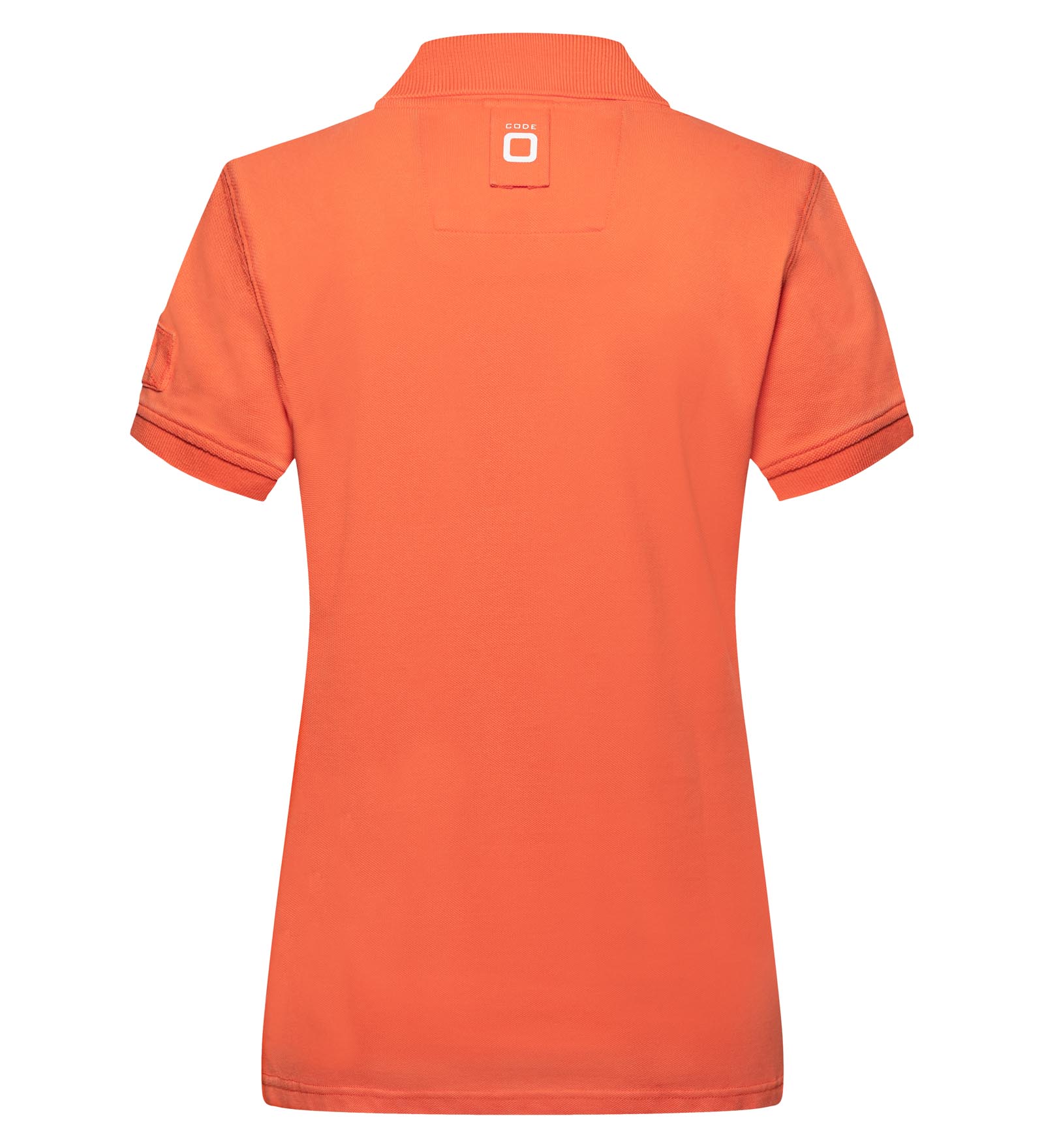 Cotton Polo Orange for Women 
