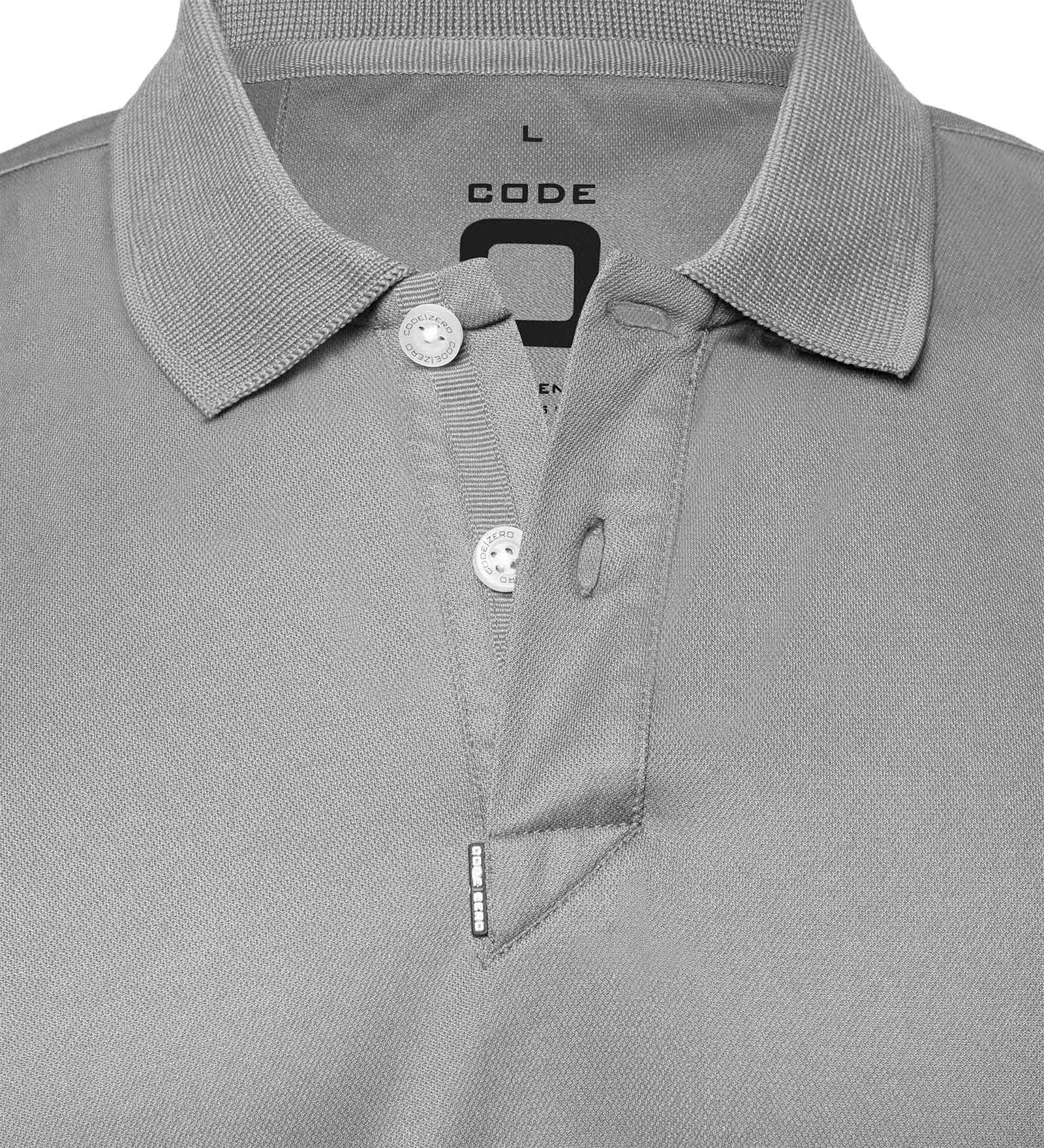 Polo ad asciugatura rapida Grigio da Uomo e Donna 