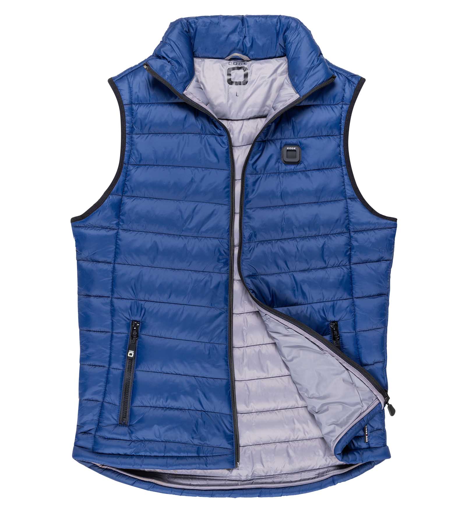 Gilet trapuntato Blu marino da Uomo 