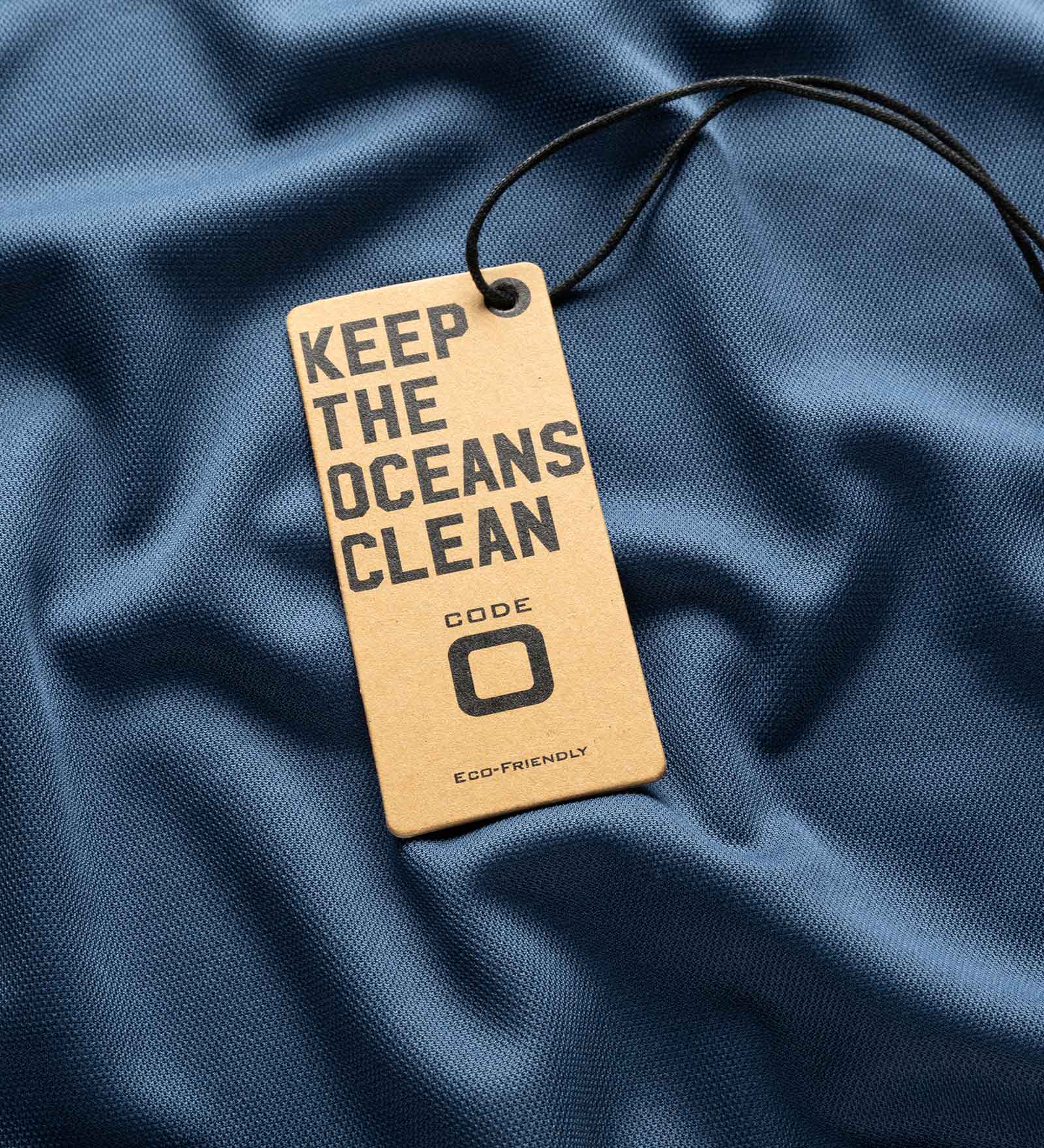 Hang tag: Keep the ocean clean