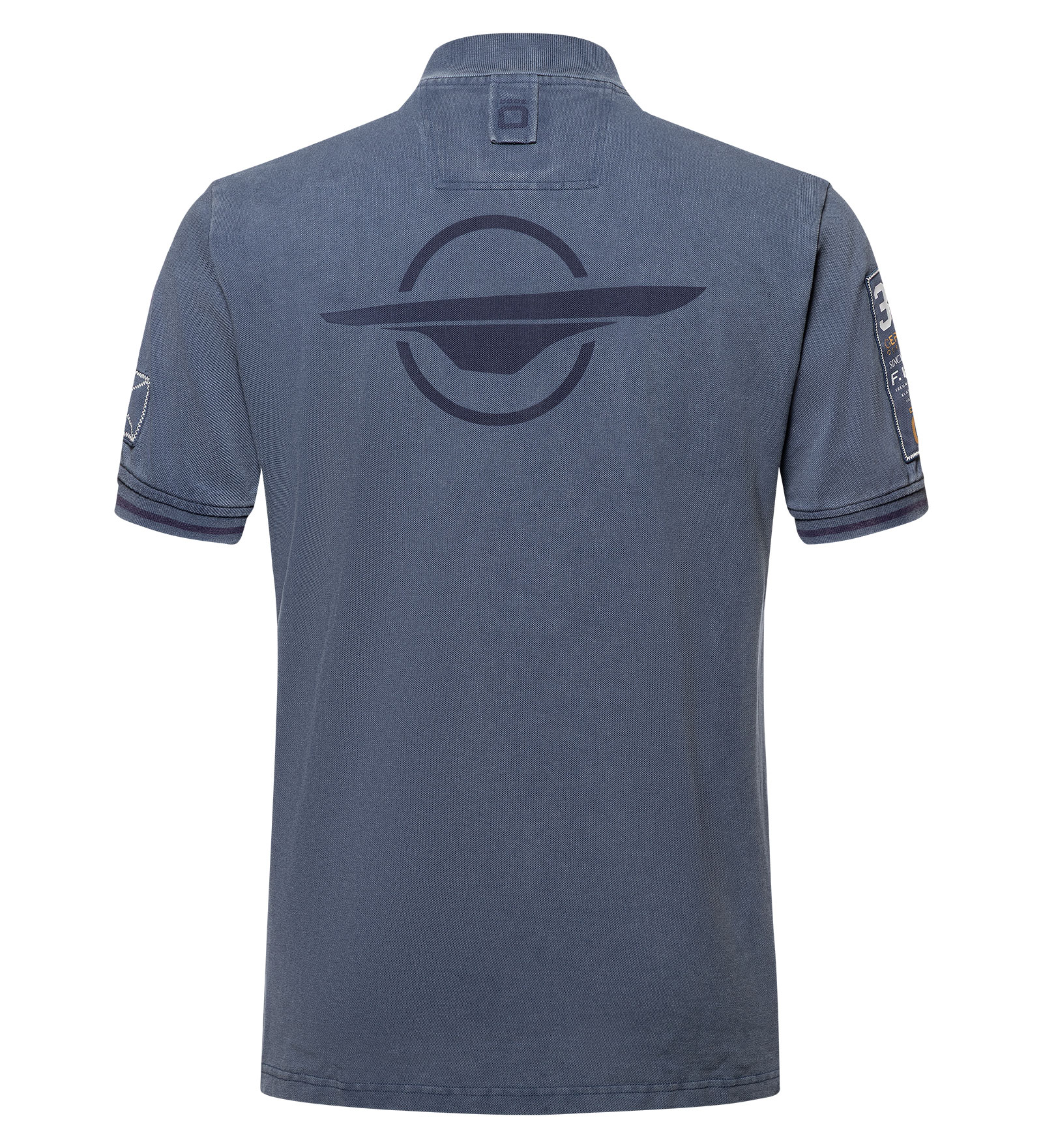 Polo de algodón Azul marino para Hombre Polo de algodón Azul marino para Hombre