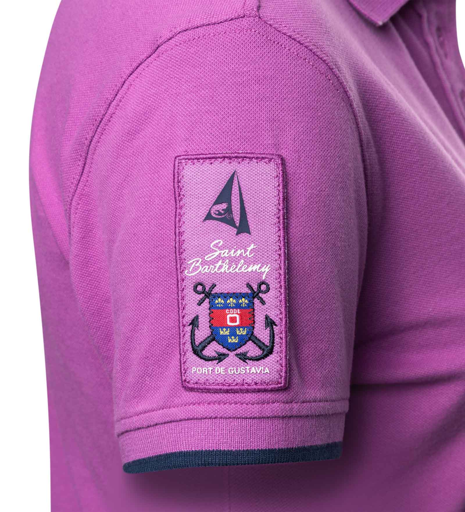 St. Barth Polo Shirt Women lilac