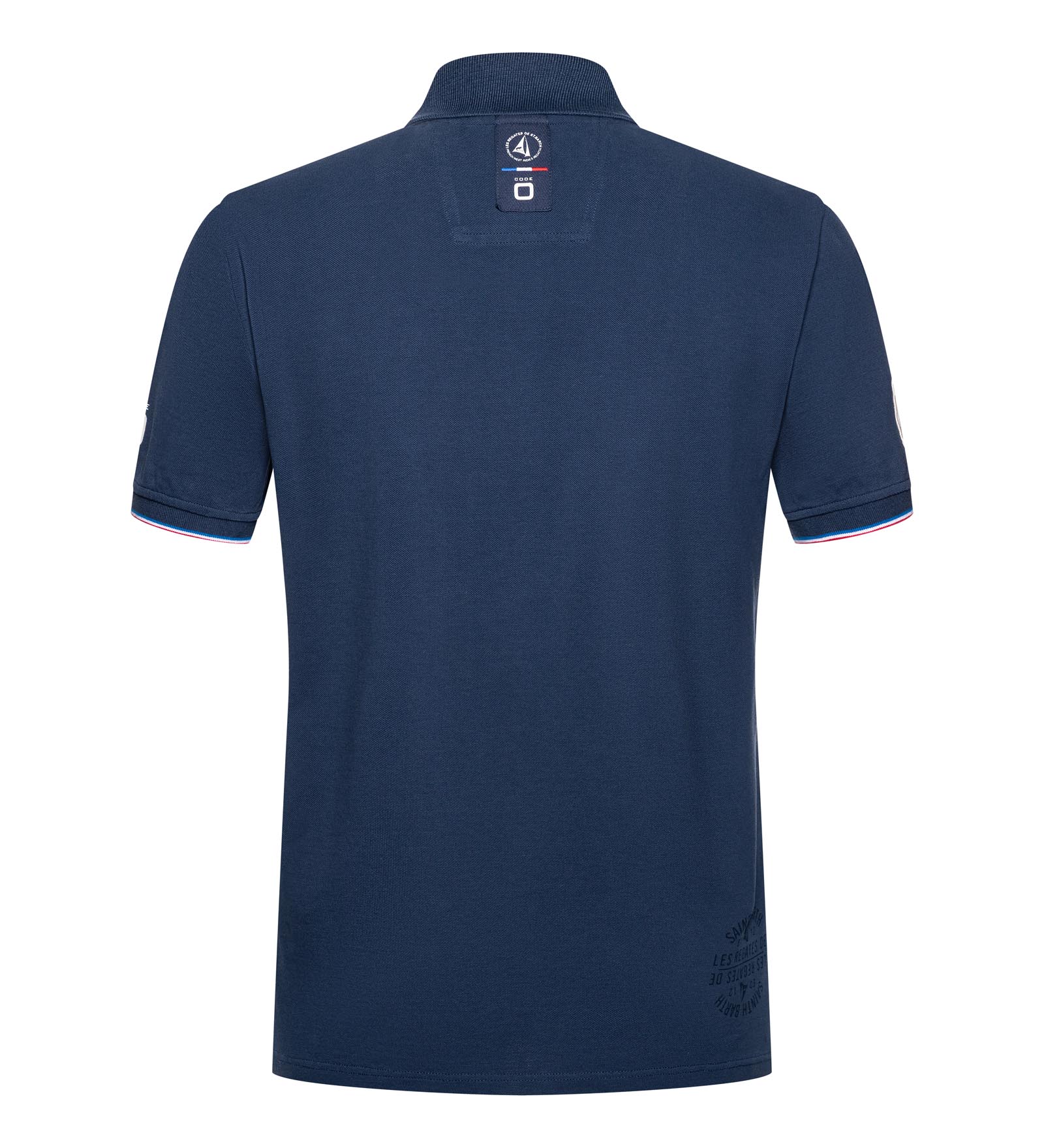 Polo de algodón Azul marino para Hombre 