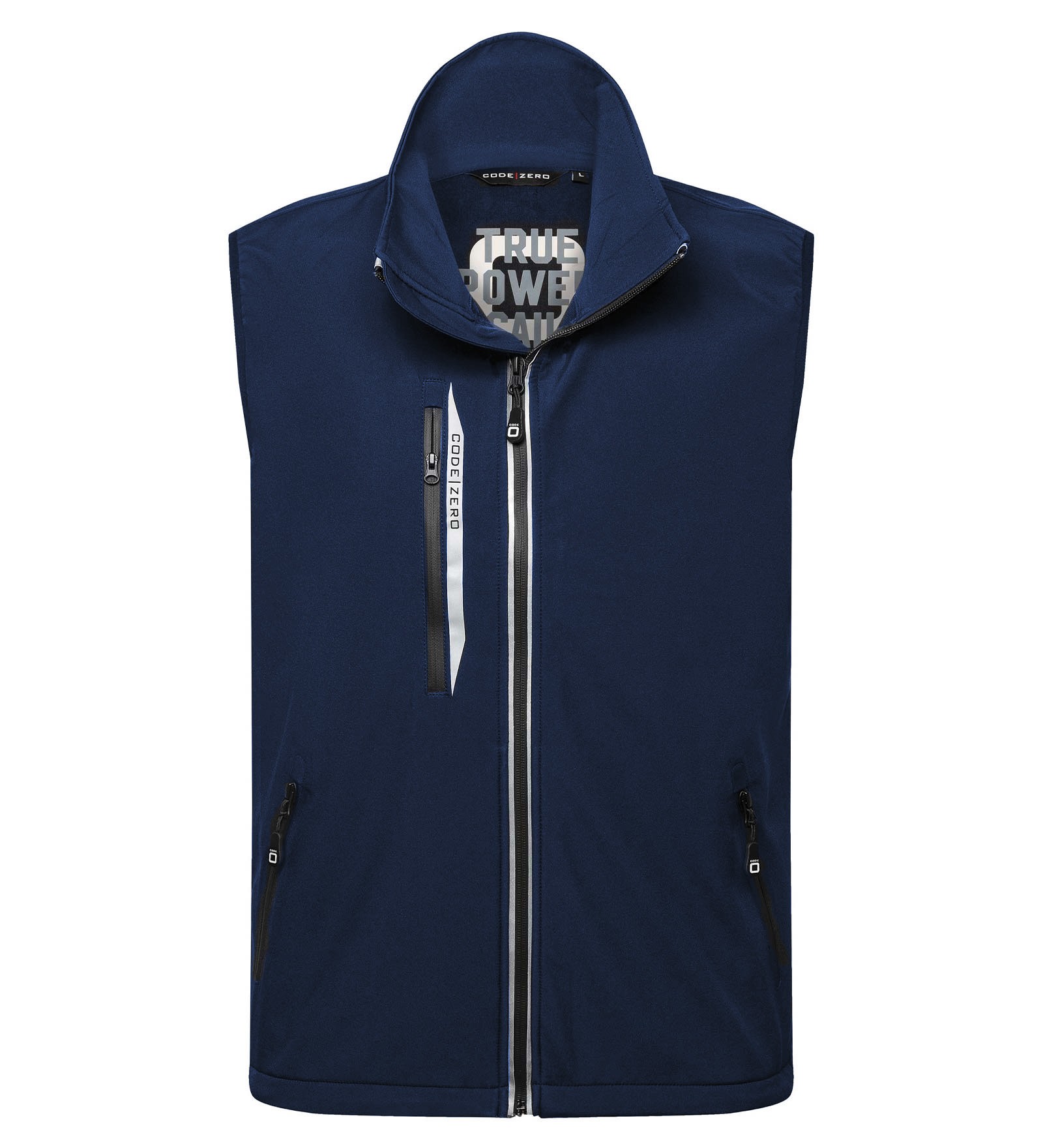 Gilet softshell Blu marino da Uomo 