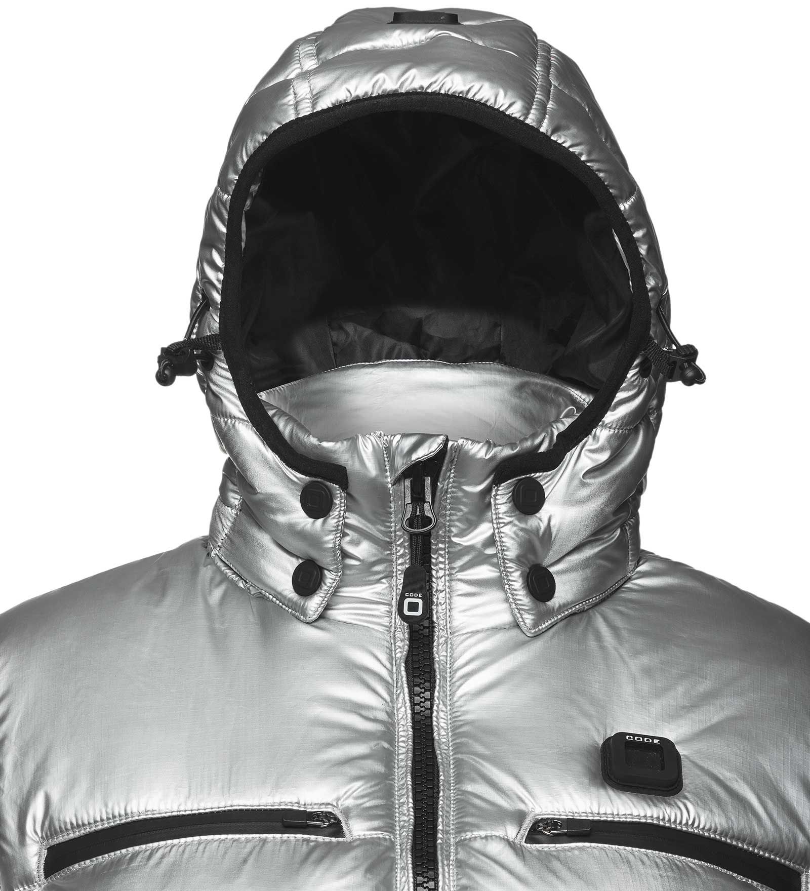 Puffer Jacket Women silver