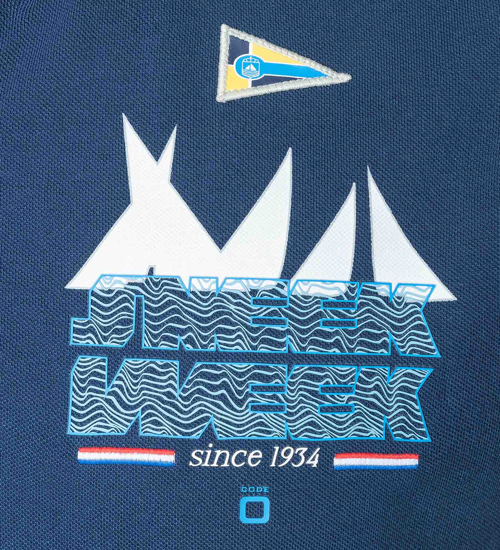 Cotton Polo Shirt Navy Blue for Men 