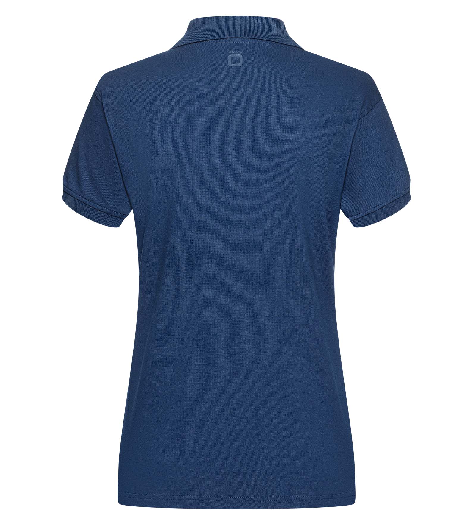 Cotton Polo Shirt Navy Blue for Women 