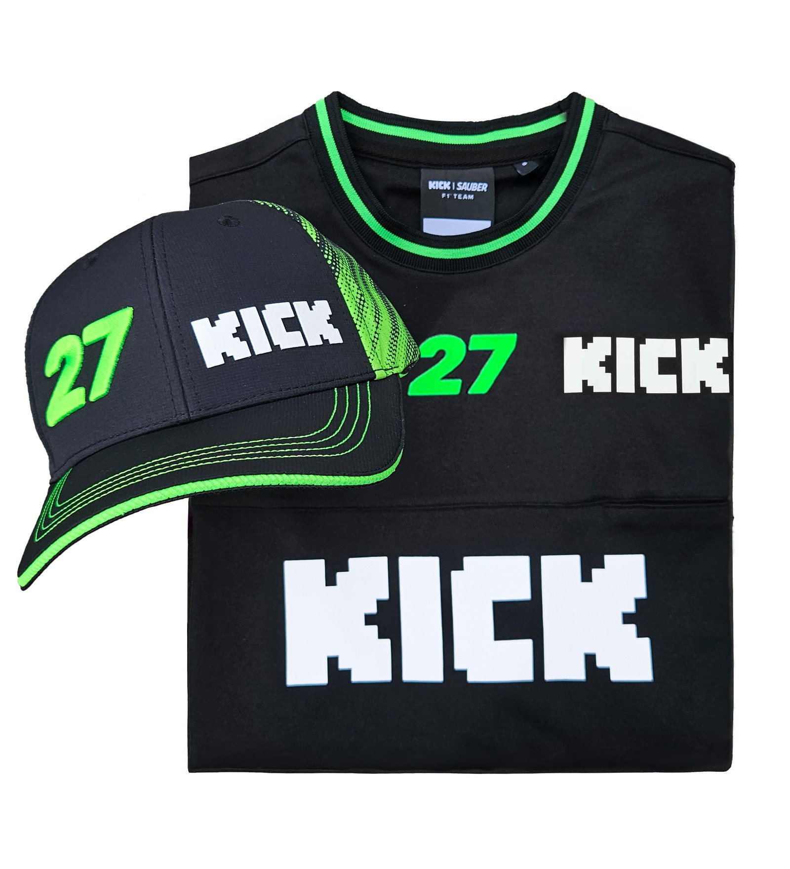 Set: T-Shirt Kick + Cap Kick 27 Hülkenberg