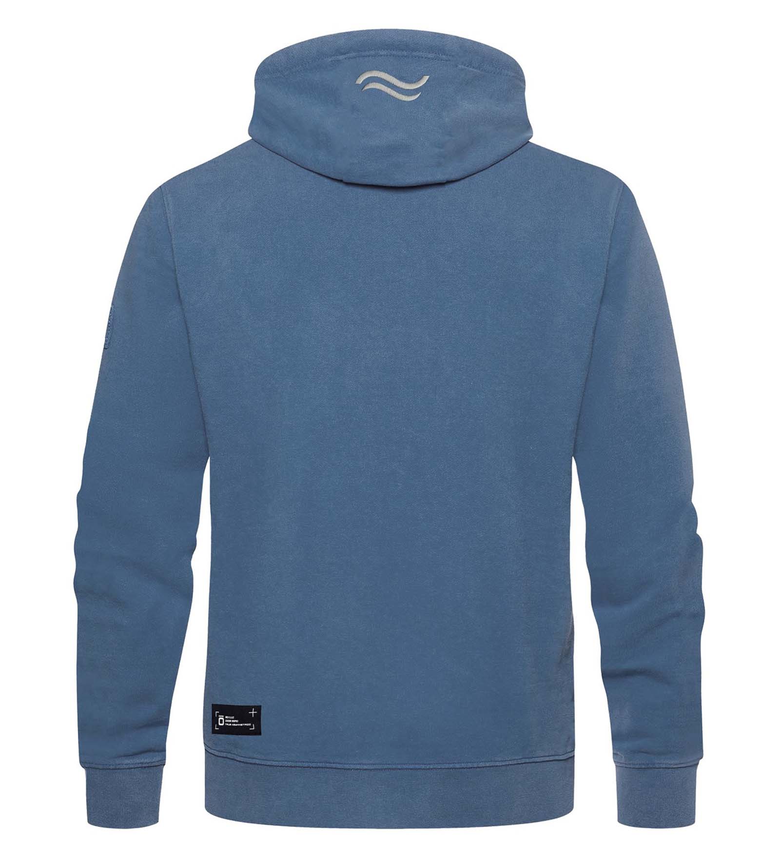 Felpa con cappuccio Blu marino da Uomo 