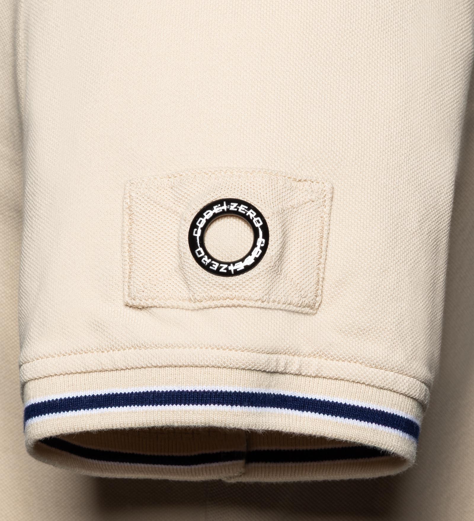 Cotton Polo Beige for Men 