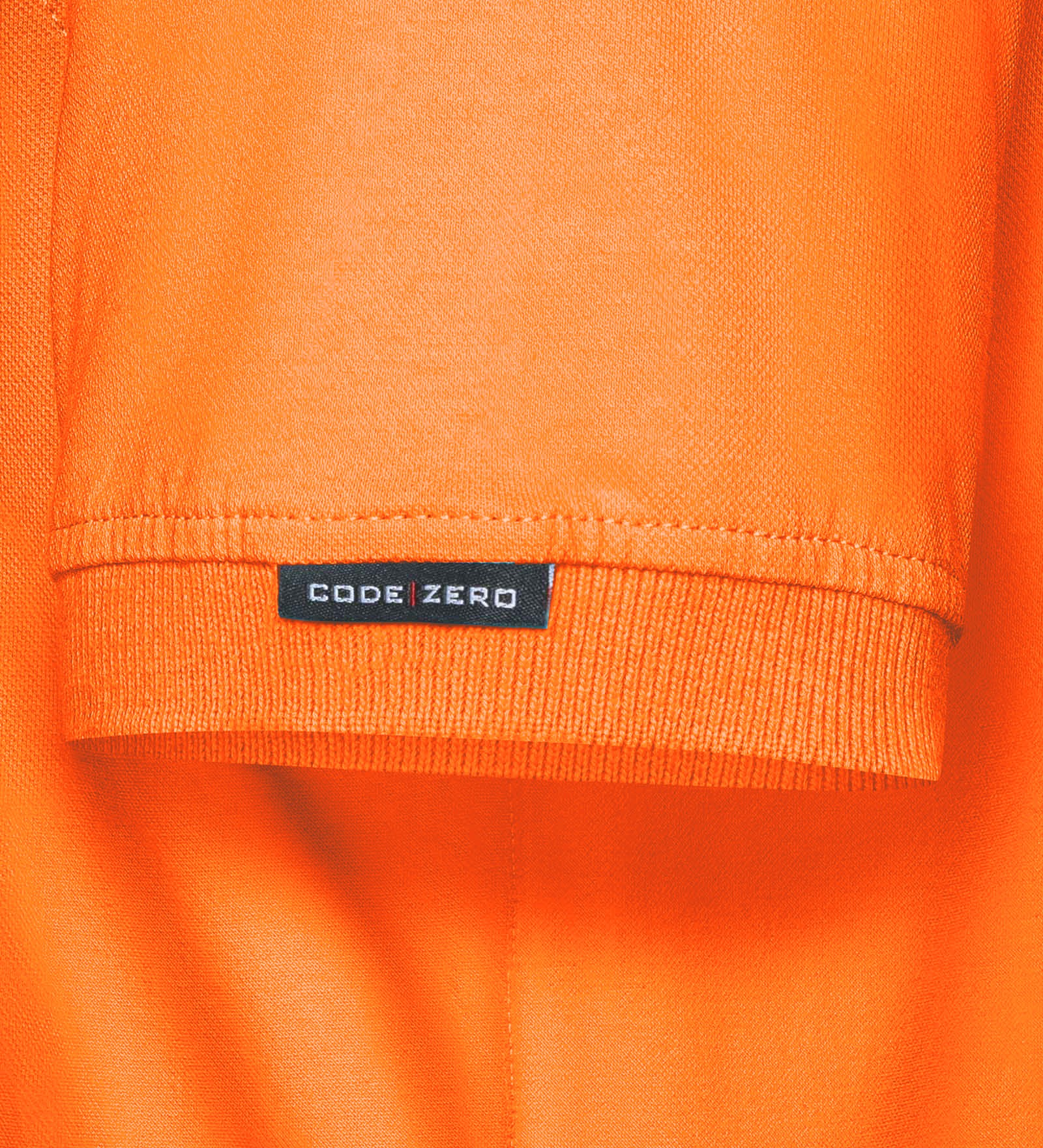 Polo in cotone elasticizzato Arancione da Uomo 