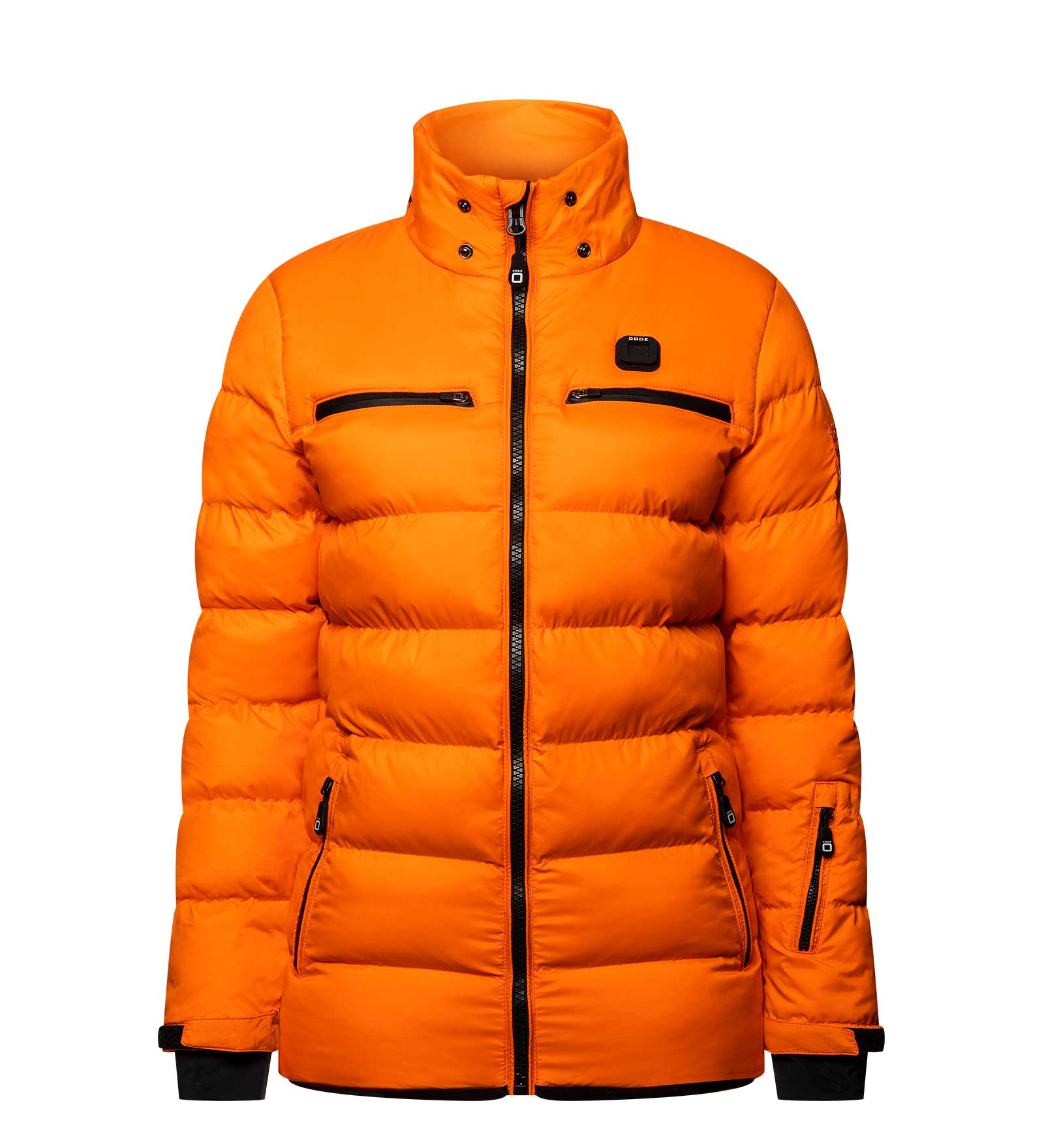 Veste d'hiver Orange pour Femmes 