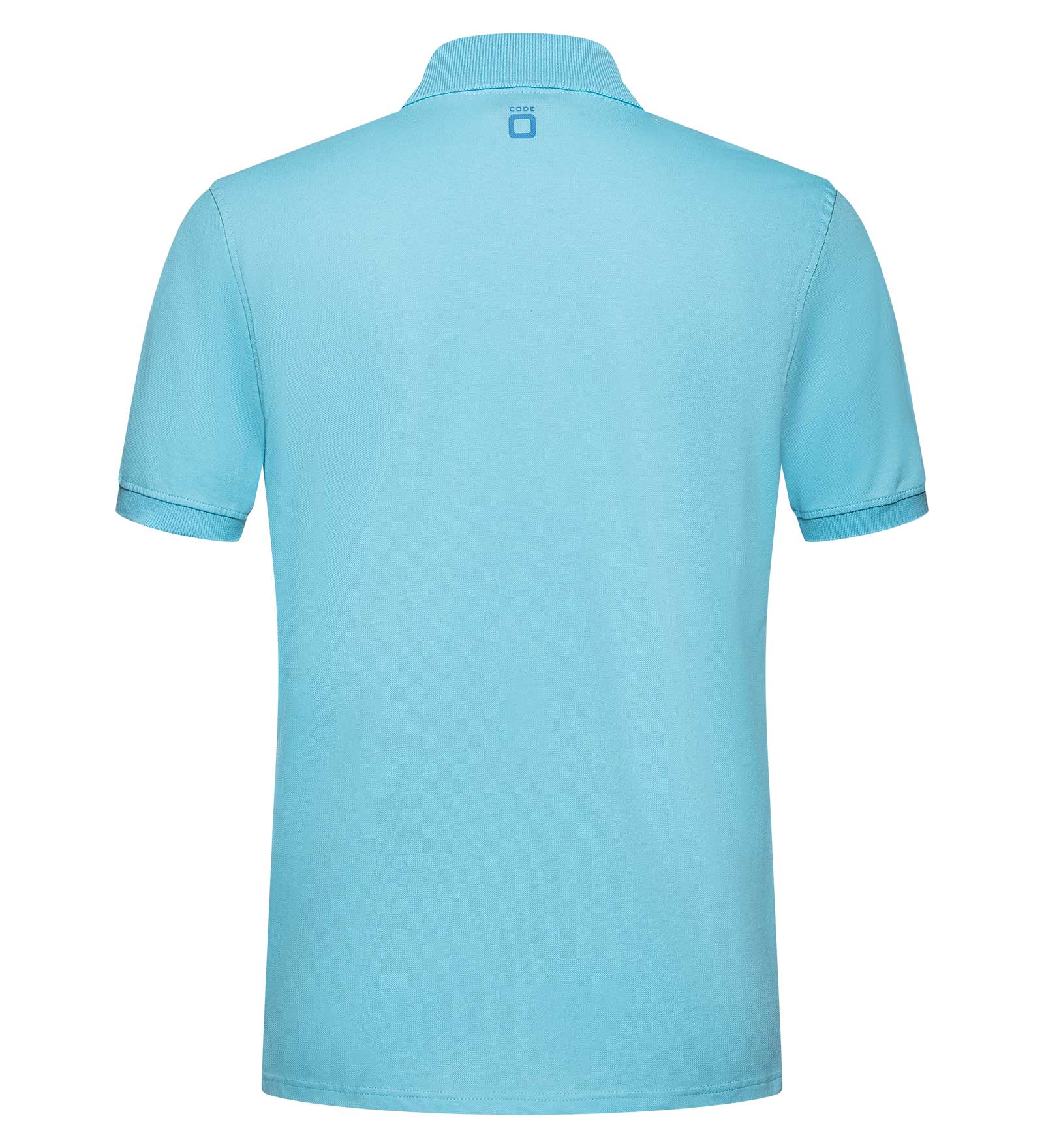 Cotton Polo Shirt Blue for Men 