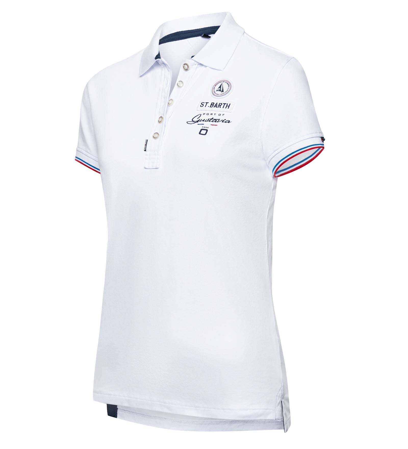 St. Barth Polo Shirt Women white