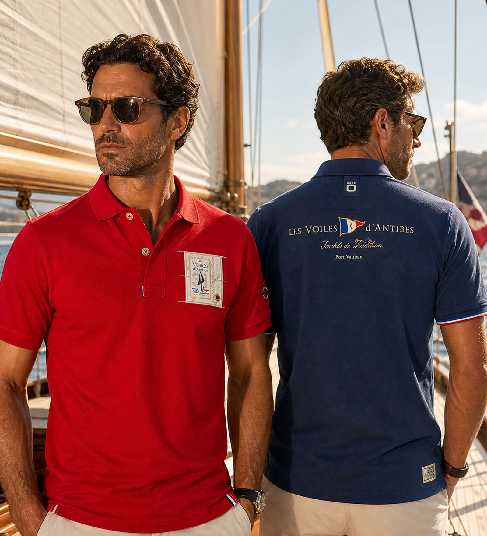 Cotton Polo Red for Men