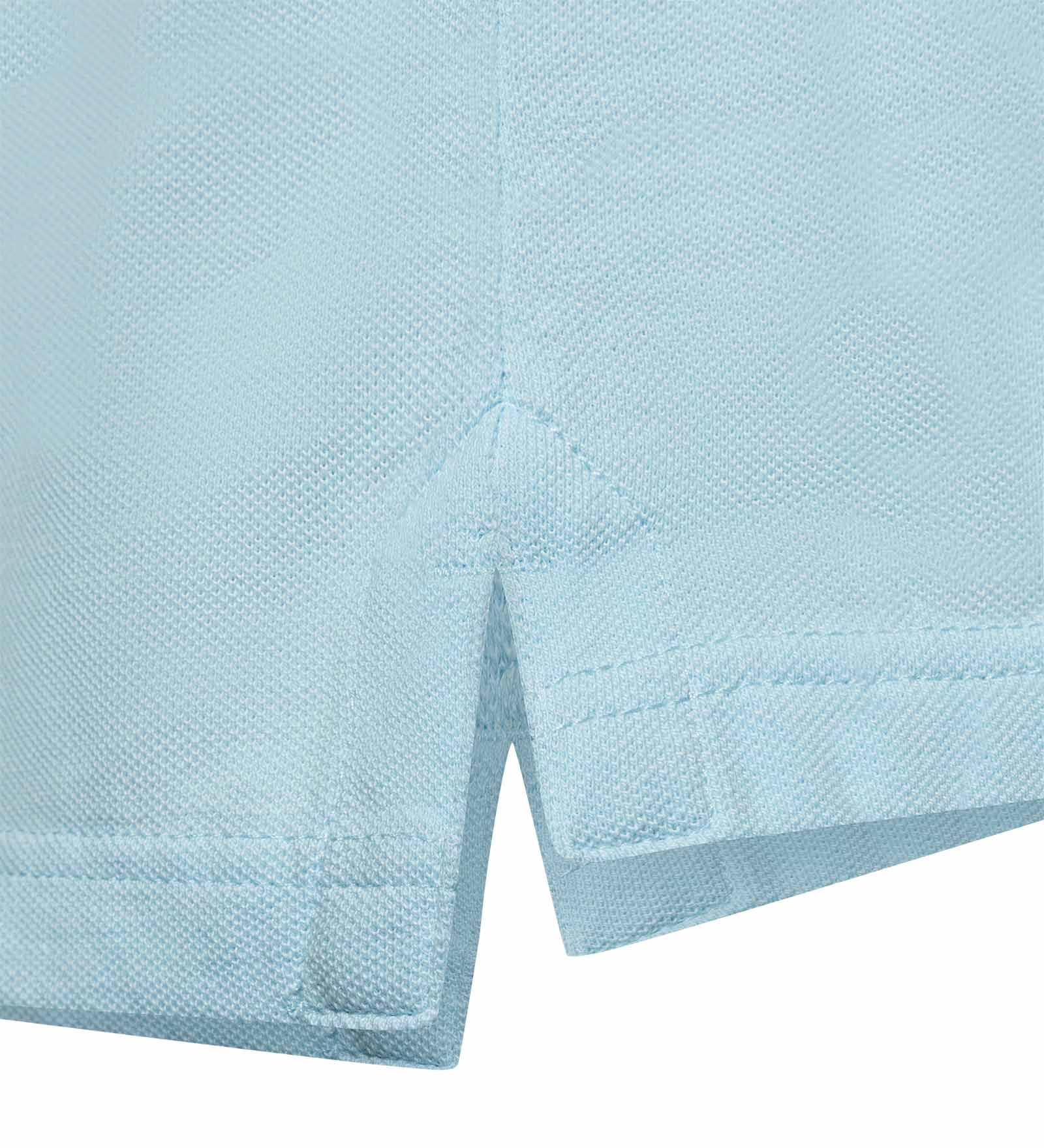 Polo in puro cotone Blu da Uomo 