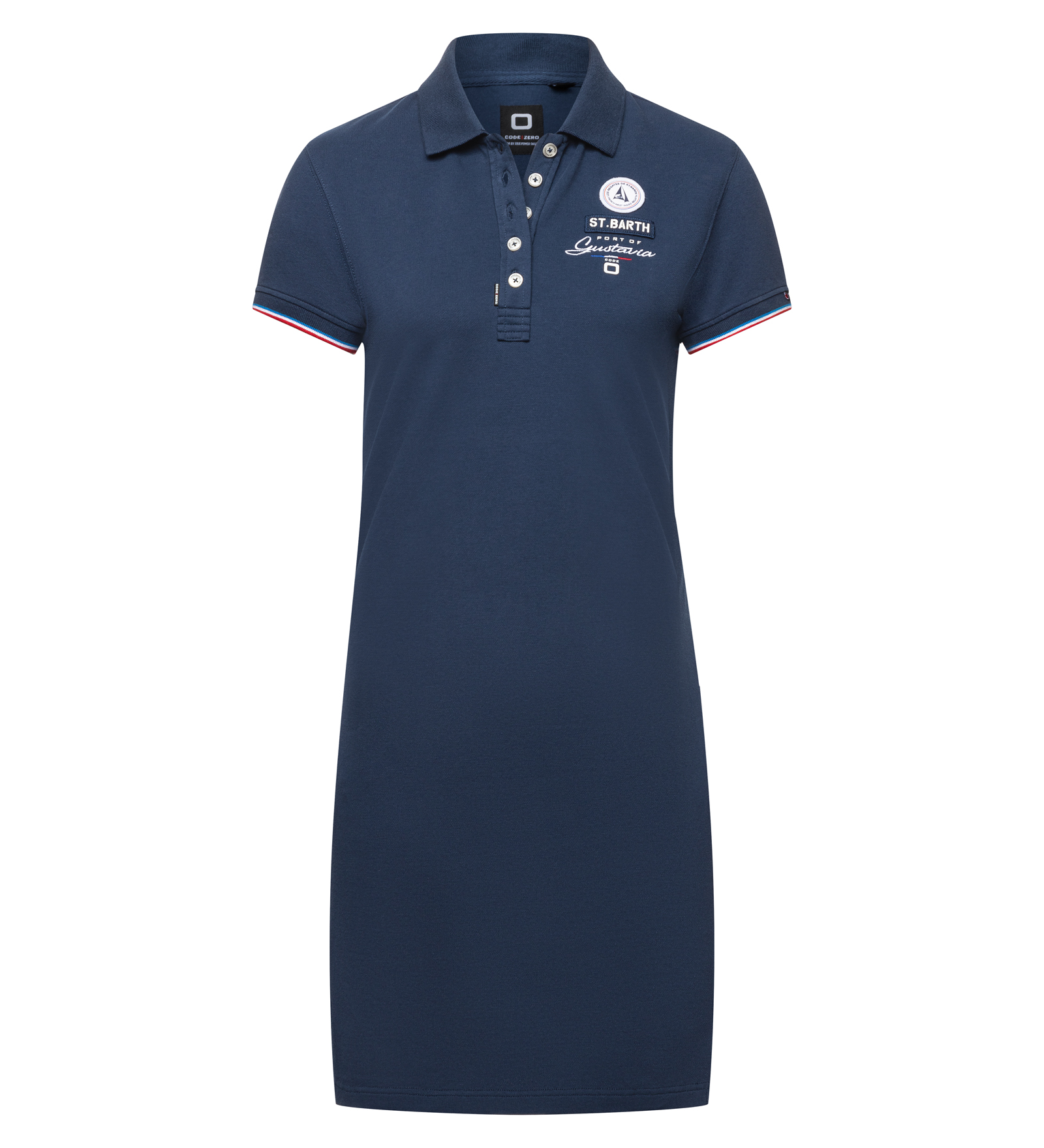 verrassing betekenis Verslijten Polo Jurk L Navy | Les Voiles de St Barth Webshop