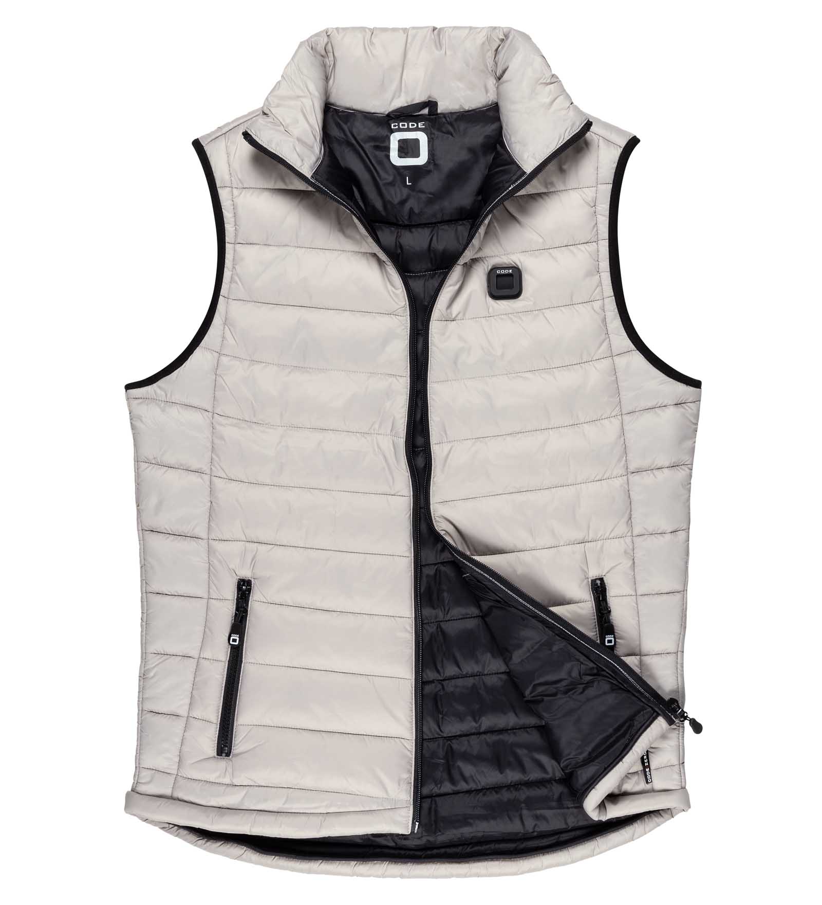 Gilet trapuntato Grigio da Uomo 