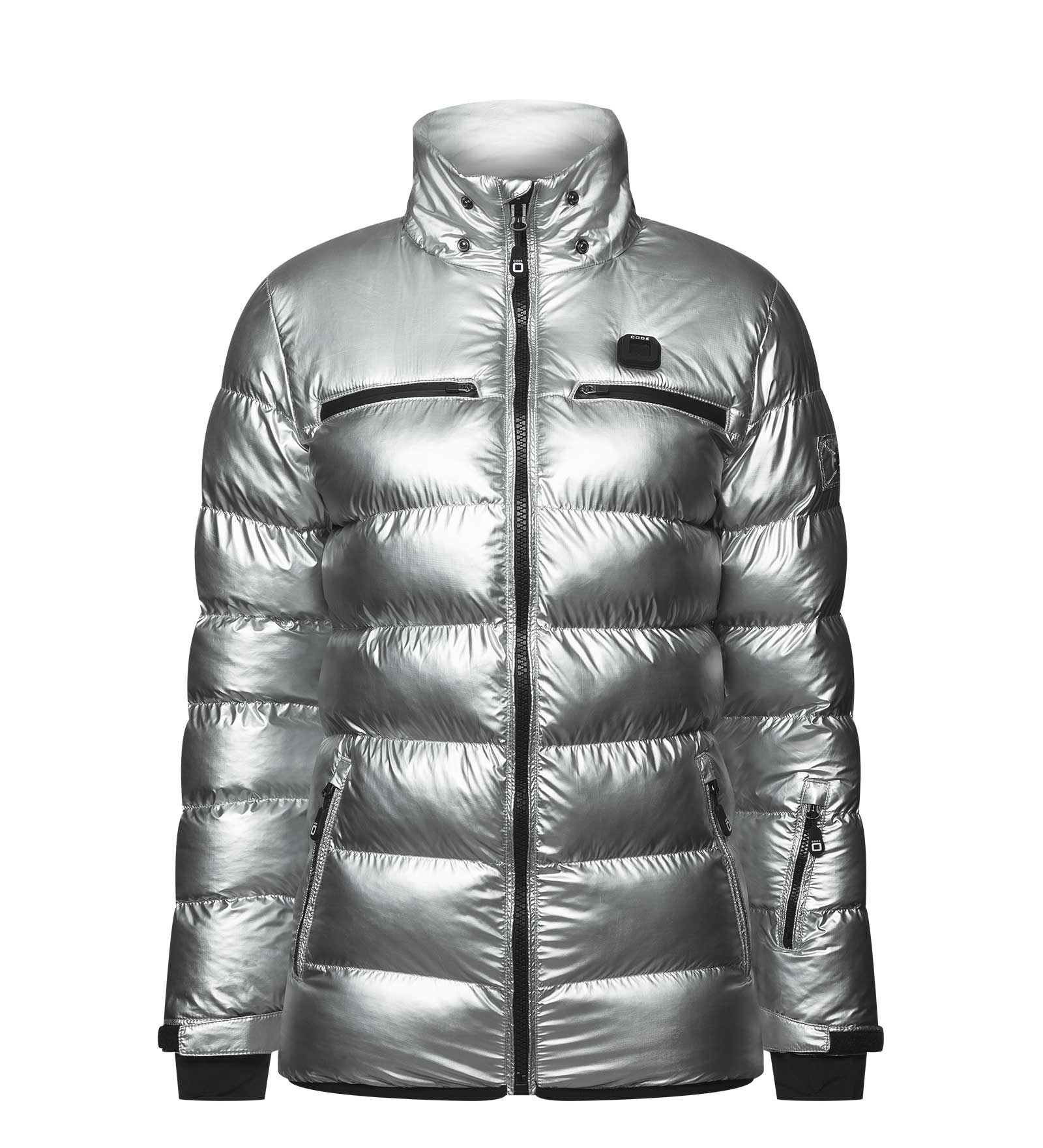 Puffer Jacket Women silver