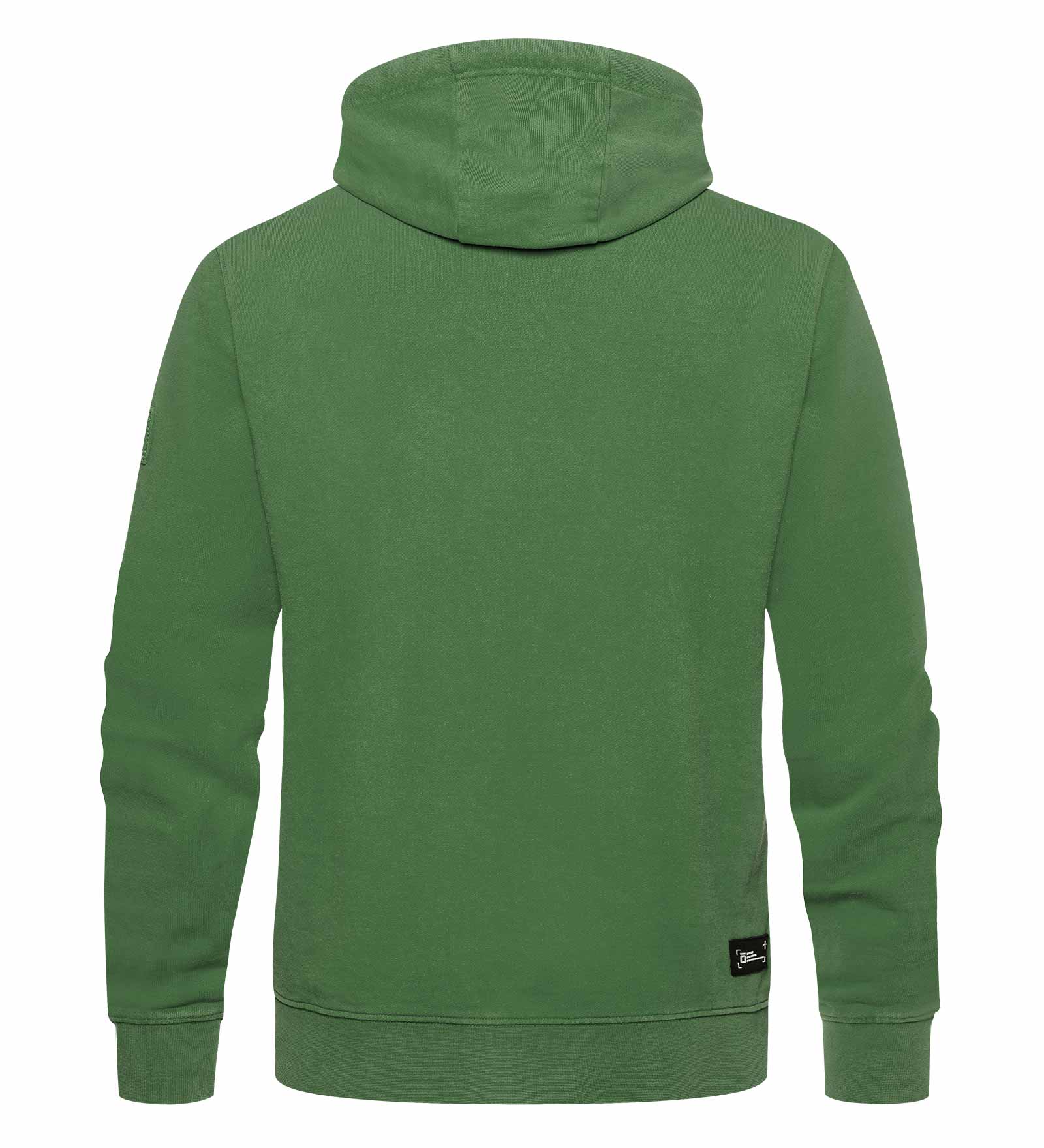 Felpa con cappuccio Verde da Uomo 