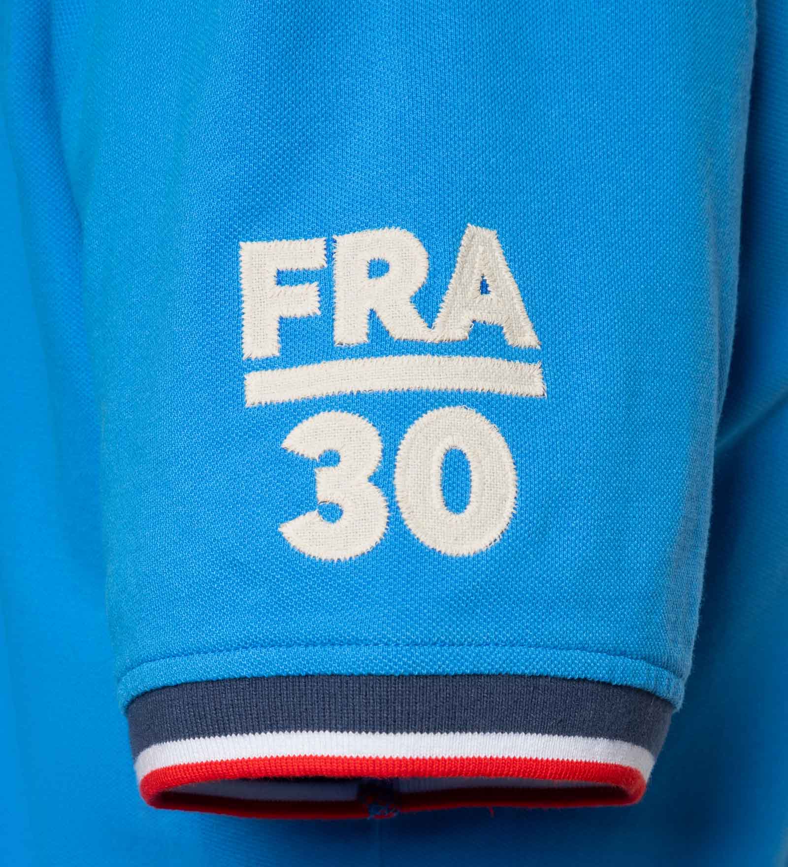Baumwollpolo Blau für Herren 
