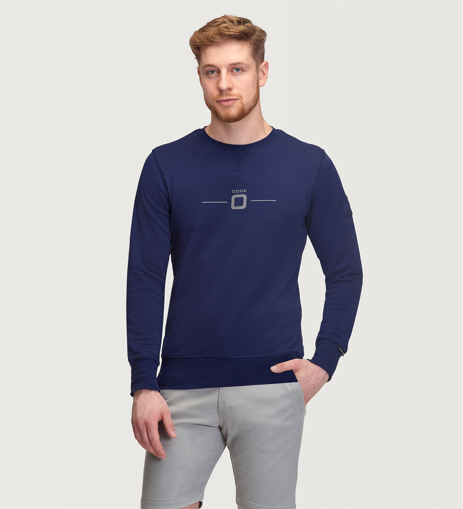 Sweatshirt Blu marino da Uomo 