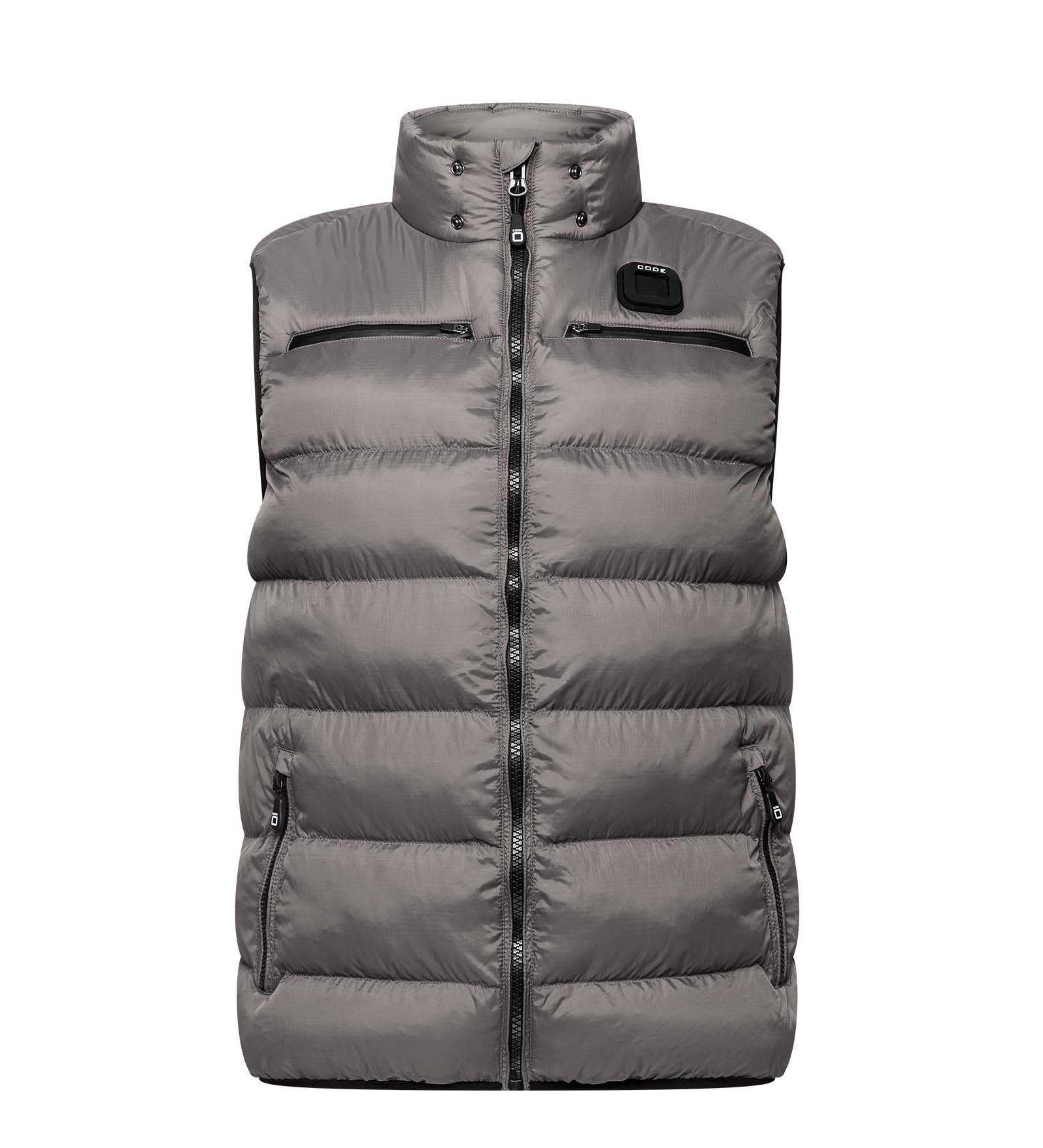 Quilted Vest Grey for Men 