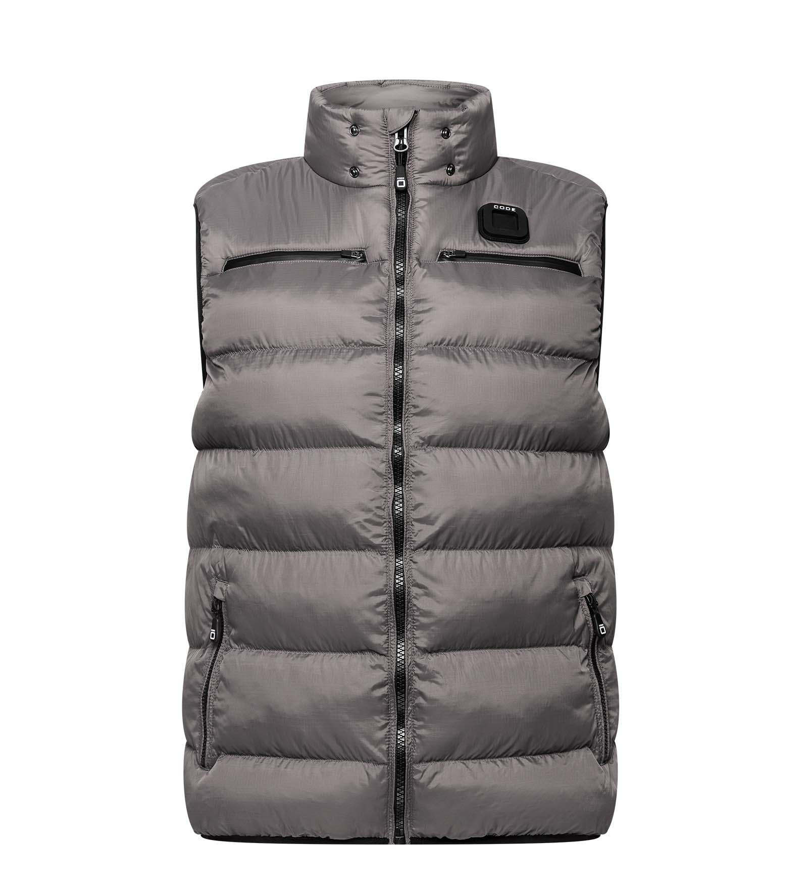Quilted Vest Grey for Men Quilted Vest Grey for Men