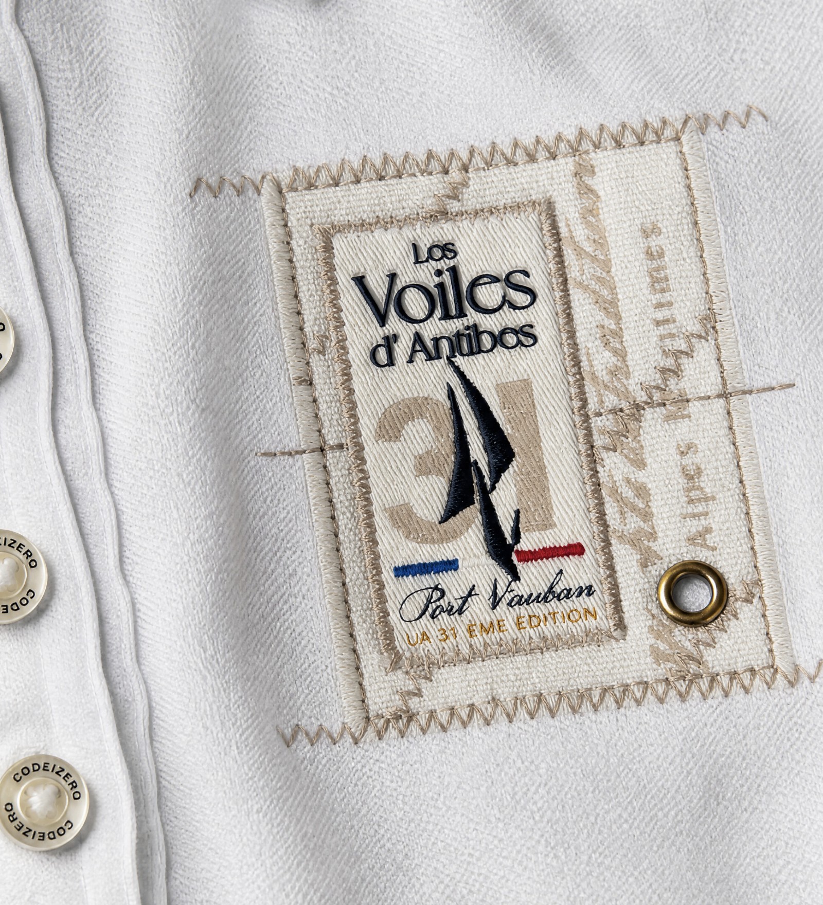 Polo en coton Blanc pour Femmes