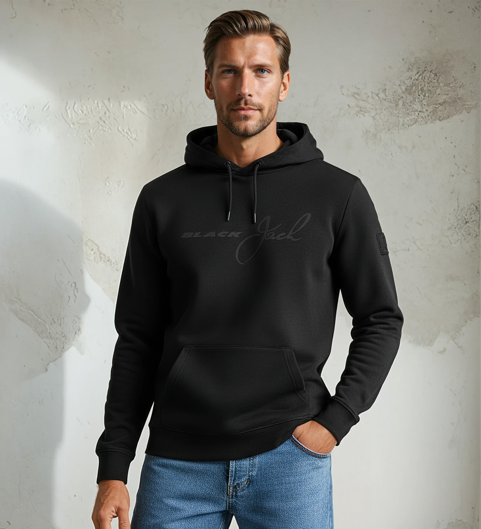Sweat à capuche Noir pour Hommes