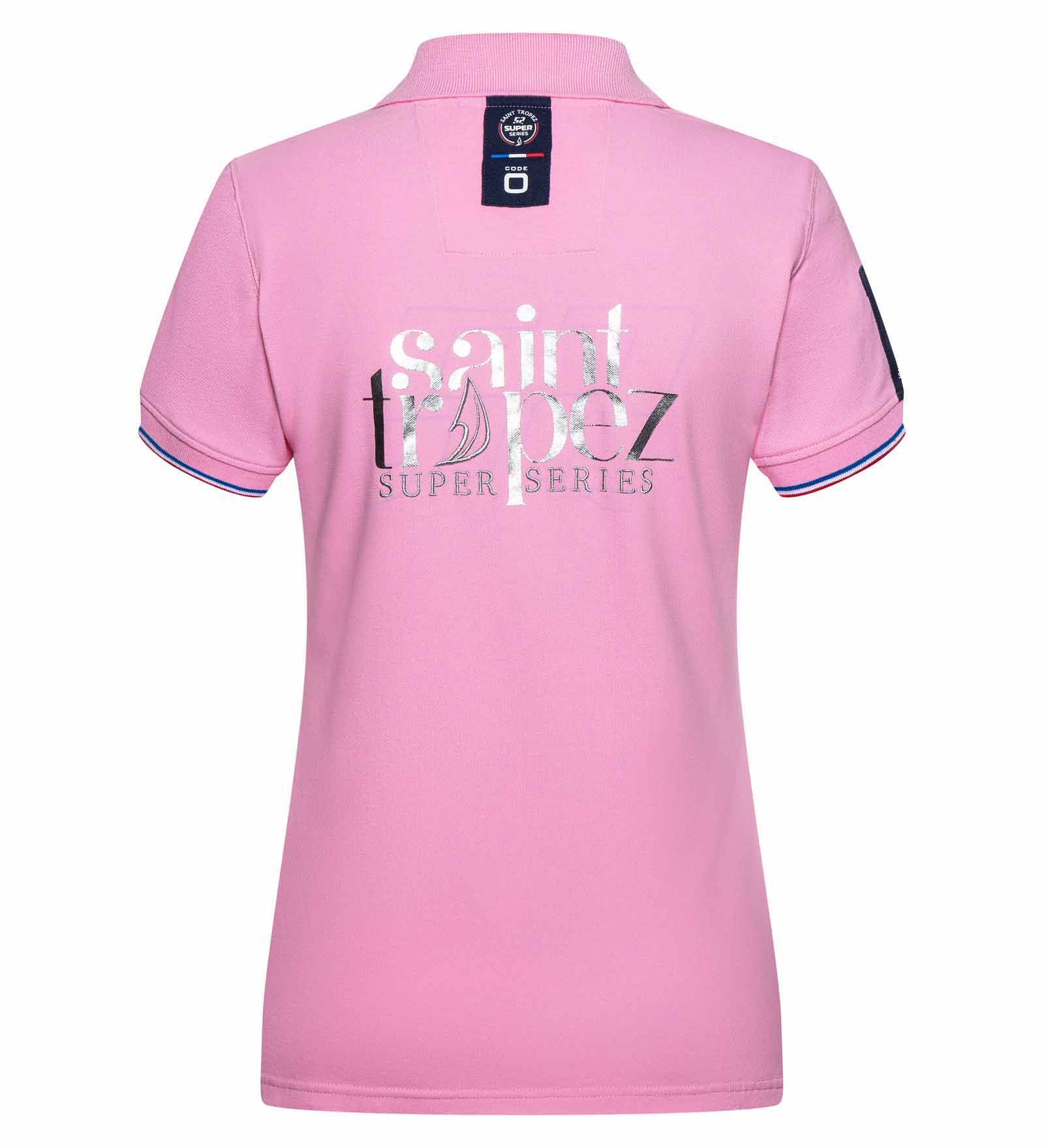 Polo stretch Rosa para Mujer 