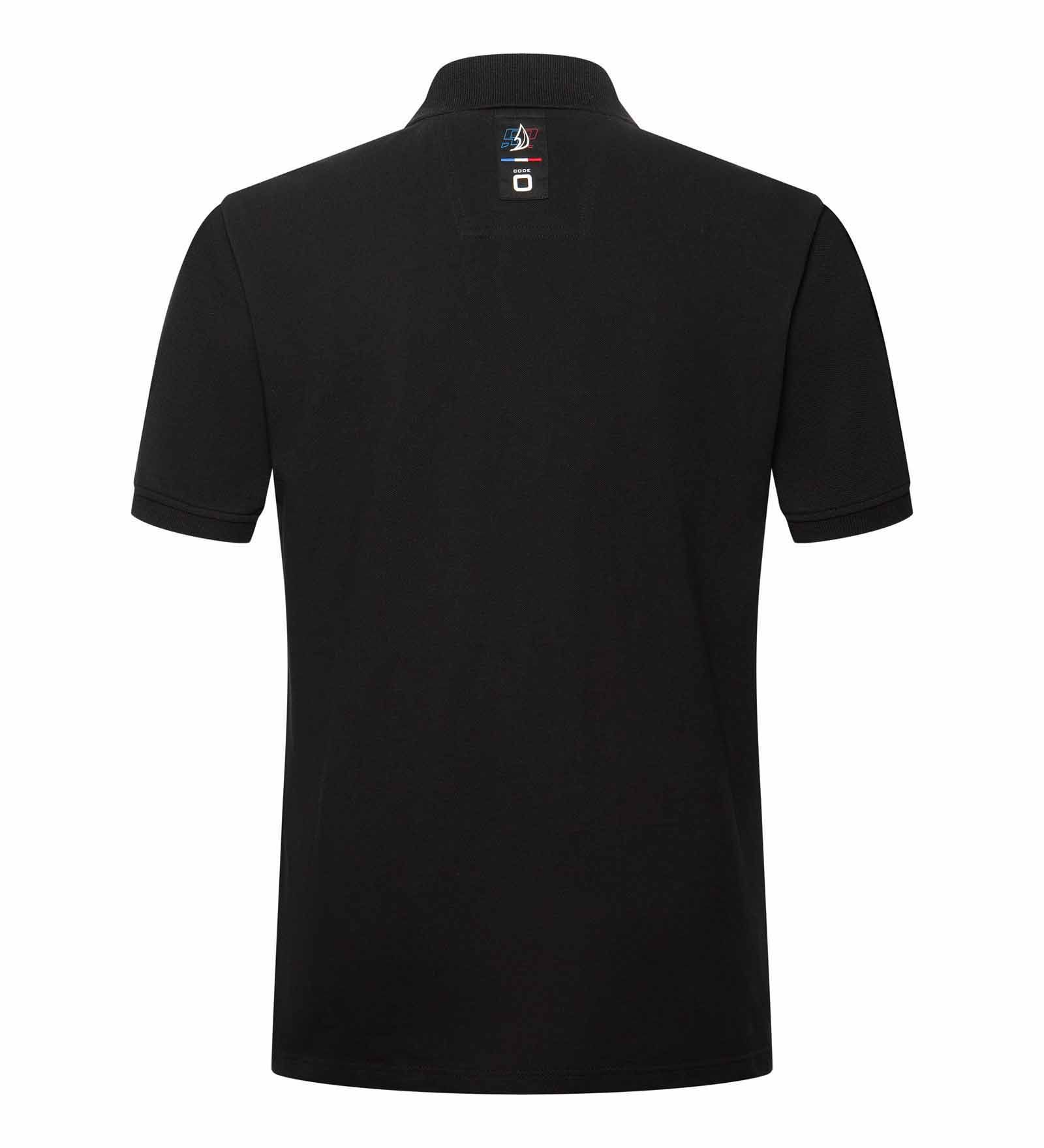 52 Super Series Polo Shirt Men Saint-Tropez Black M | CODE-ZERO